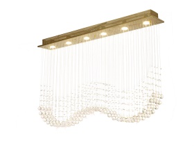 Colorado Crystal Ceiling Lights Diyas Multiple Crystal Pendants Colorado Crystal Ceiling Lights Diyas Multiple Crystal Pendants